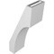 Ekena Millwork 4-in. W x 6-in. D x 14-in. H Westlake Architectural Grade PVC Knee Brace BRCP04X06X14WTL - alternate 4